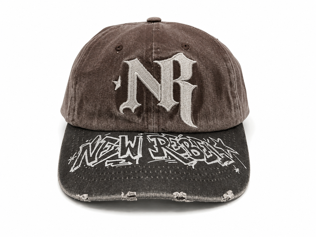 GRAFFITI HAT BROWN